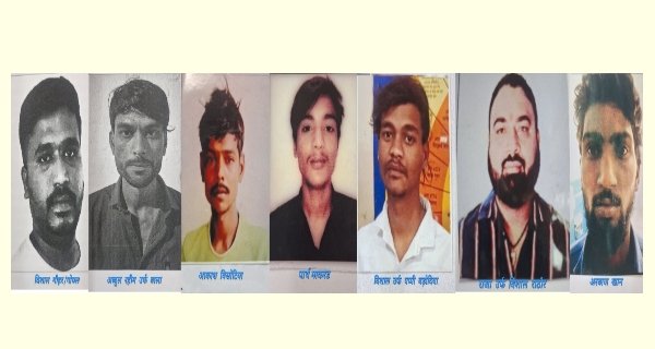 12 आदतन बदमाशों पर पुलिस कमिश्नर की सख्ती, 7 जिलाबदर