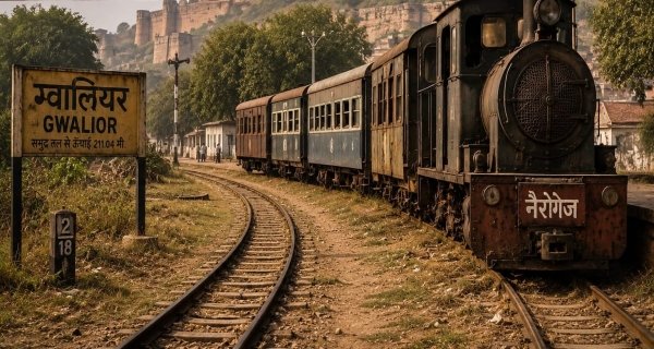 120 साल पुरानी नैरोगेज का अंत, ग्वालियर से उखड़ेगी पटरी