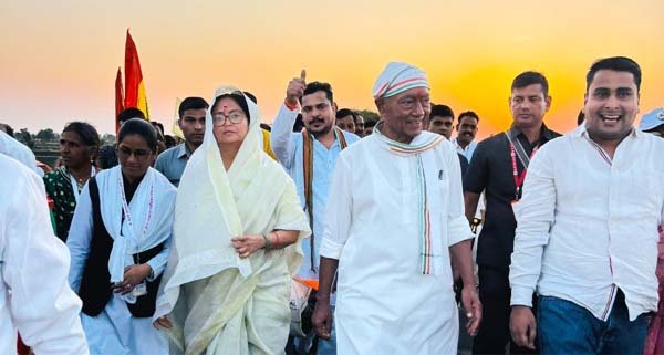 दिग्विजय की यात्रा आज पांचवें दिन शाजापुर पहुंचेगी