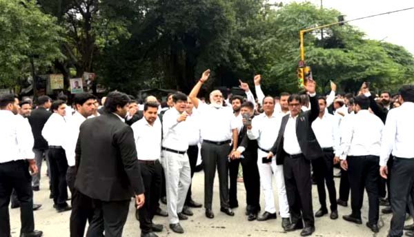 Delhi district court lawyers continue strike over alleged assault
