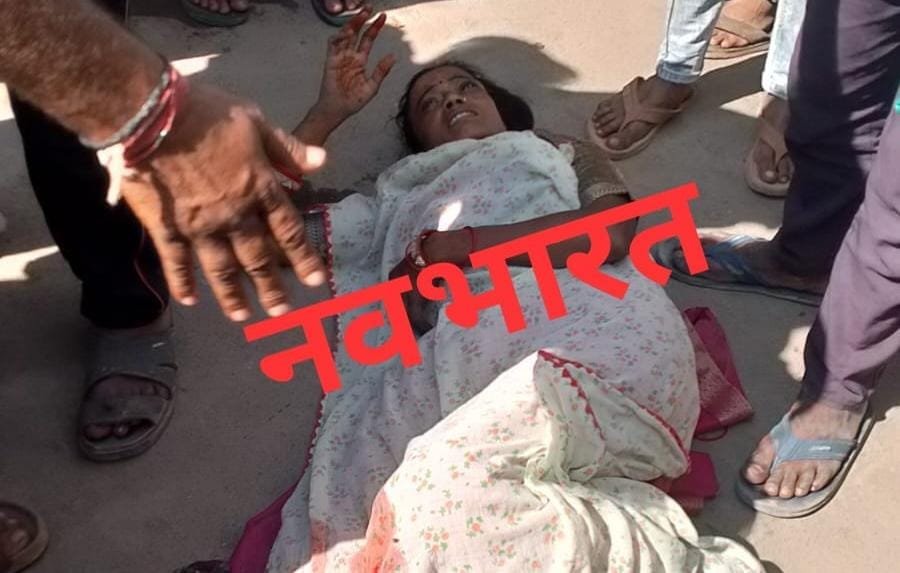 महिला को केपीसी कंपनी के ट्रक ने कुचला