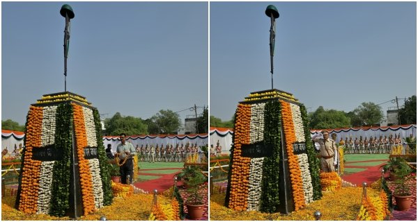 पुलिस स्मृति दिवस पर शहीद जवानों को दी श्रद्धांजलि